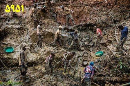 معدن غیر اصولی در کشور کنگو