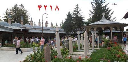  قبرستان اسلامی در شهر قونیه
