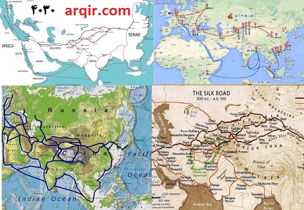 تاریخ و جغرافیای جاده ابریشم ایران