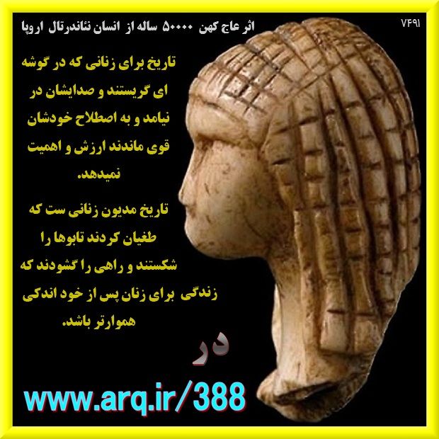 نقش زنان در تاریخ ایران زیادی نبود ولی آن تعداد که از آنها در تاریخ نامبرده شده تواناییهای زیادی داشتند و تاثیر گذار بودند